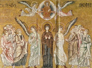 Ascension Lc24 44 Mosaïque byzantine Monreale